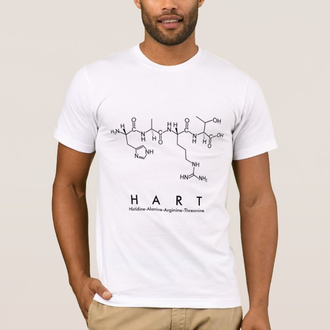 Hart peptide name shirt (Front)
