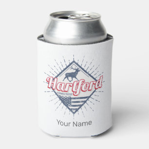 Hartford City Connecticut United States USA Can Cooler
