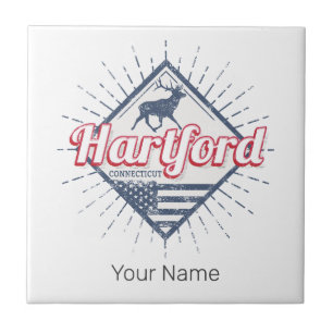 Hartford City Connecticut United States USA Ceramic Tile