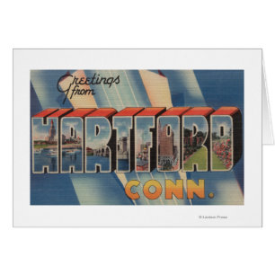 Hartford, Connecticut - Large Letter Scenes 2