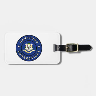 Hartford Connecticut Luggage Tag