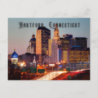 Hartford, Connecticut Postcard Souvenir