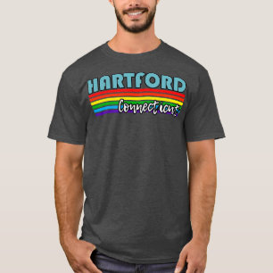 Hartford Connecticut Pride Hartford LGBT Gift LGB T-Shirt