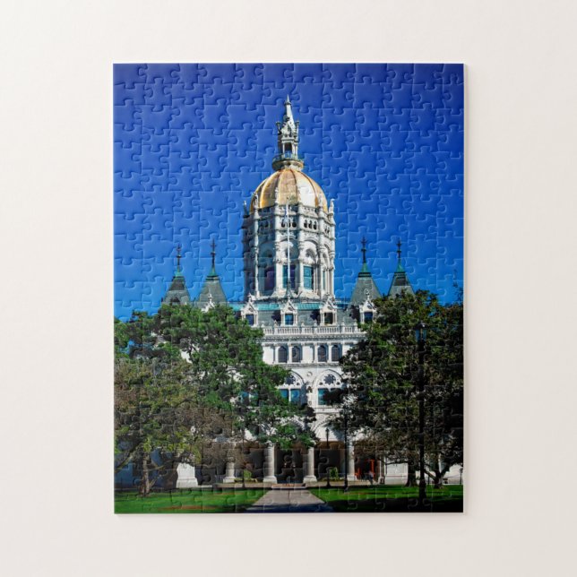 Hartford Connecticut State Capitol. Jigsaw Puzzle (Vertical)