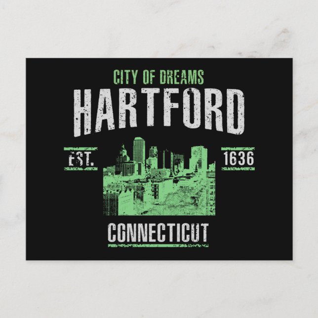 Hartford Postcard (Front)
