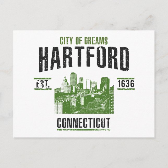 Hartford Postcard (Front)