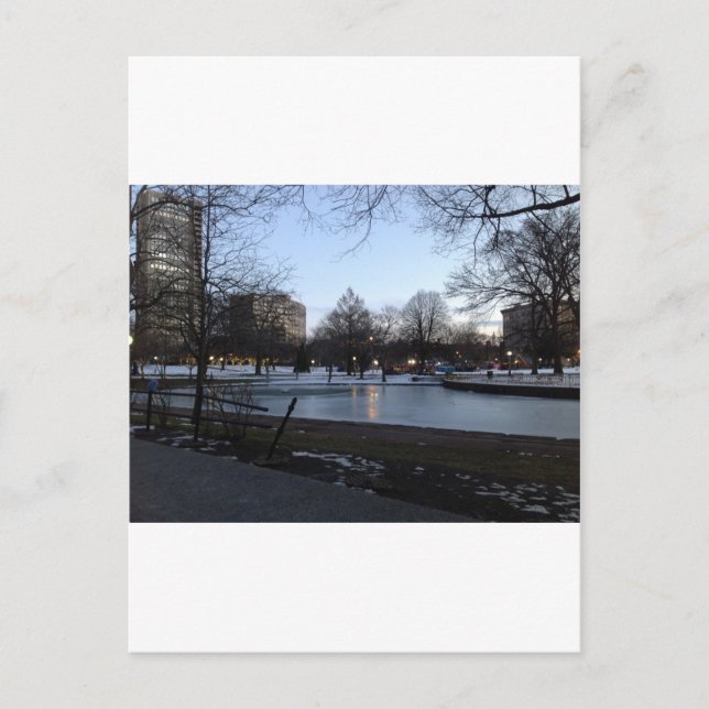 Hartford postcard - Bushnell Park (Front)