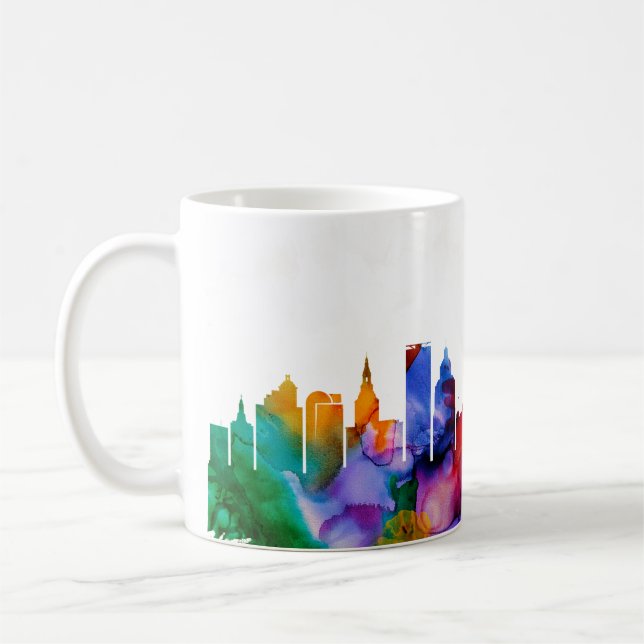 Hartford Skyline Coffee Mug (Left)