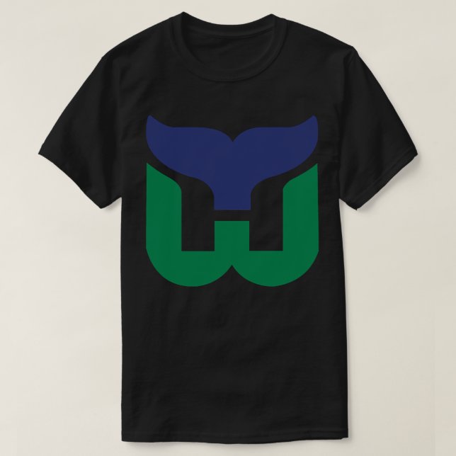Hartford Whalers Classic T Shirt (Design Front)