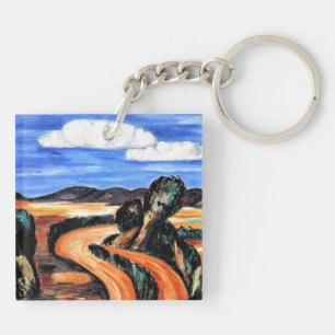 Hartley - Landscape, New Mexico Key Ring