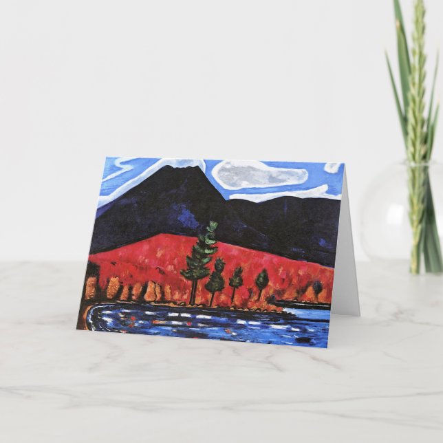 Hartley - Mount Katahdin, Maine, United States Card (Front)