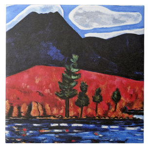 Hartley - Mount Katahdin, Maine, United States Ceramic Tile