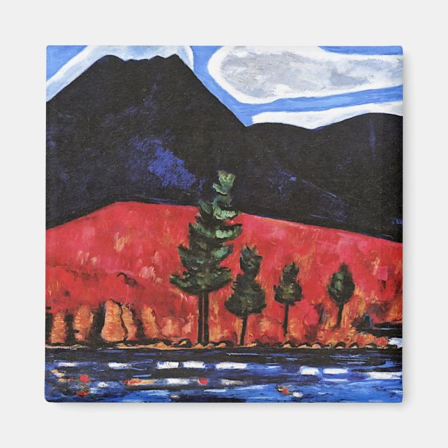 Hartley - Mount Katahdin, Maine, United States Magnet (Front)