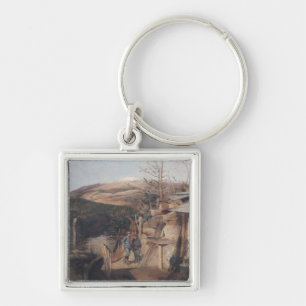 Hartmanswillerkopf, View from Roche-Sermet, 1915 Key Ring