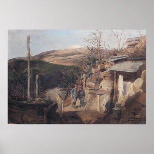 Hartmanswillerkopf, View from Roche-Sermet, 1915 Poster