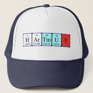 Hartmut periodic table name hat