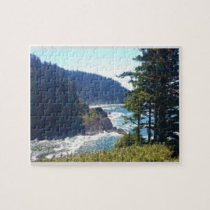 Hart's Cove, Oregon Coast Jigsaw Puzzle