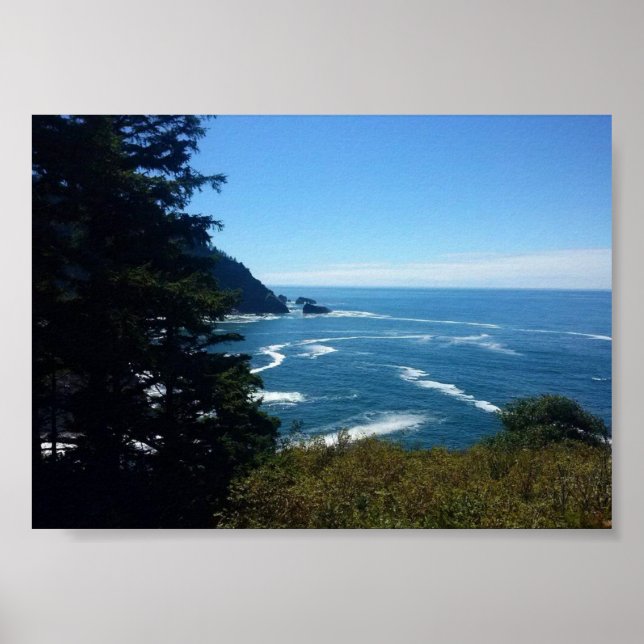 Hart's Cove, Oregon Coast Poster (Front)