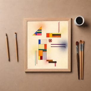 Hartweich No. 390, by W. Kandinsky Poster