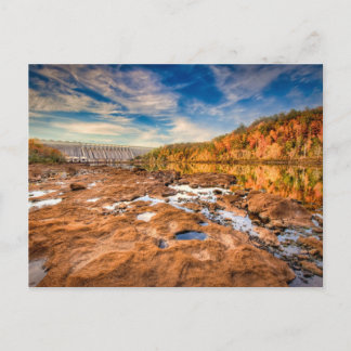 Hartwell Dam Postcard