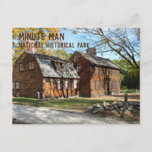 Hartwell Tavern, Minute Man National Hist. Park Postcard