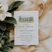 Hartwood Mansion | Watercolor Manor Wedding