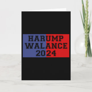 Harump Walance 2024 Shirt Harris Trump Wheimer Van Card