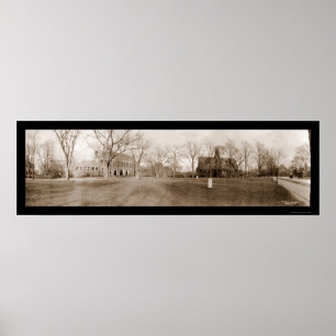 Harvard Cambridge, MA Photo 1910 Poster