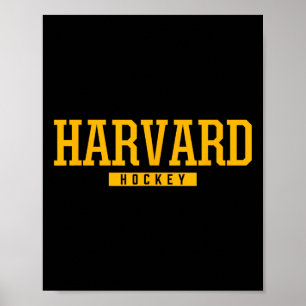 Harvard High School Hockey Poster