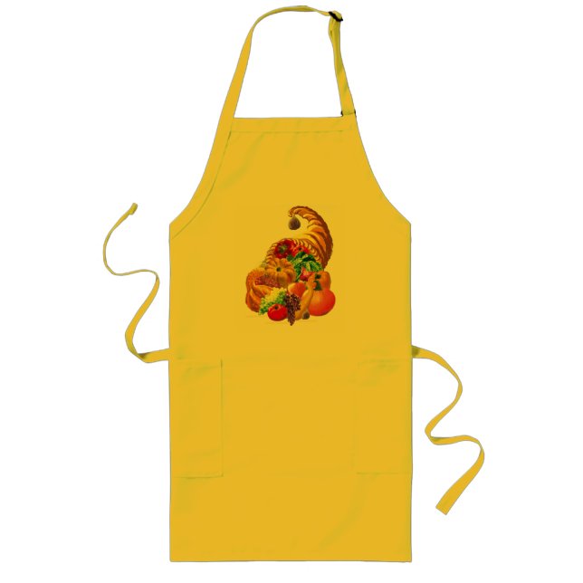 HARVEST Apron, Long Yellow Apron (Front)
