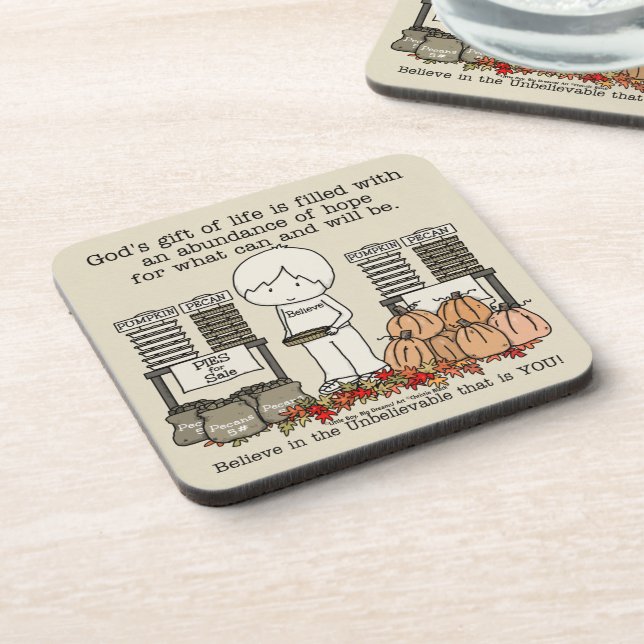 Harvest Blessing Coaster (Left Side)