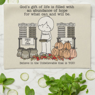 Harvest Blessing Tea Towel