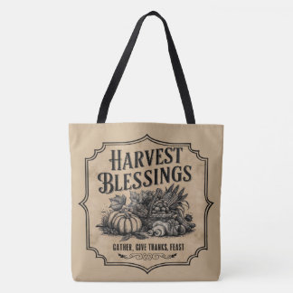 Harvest Blessing Tote Bag