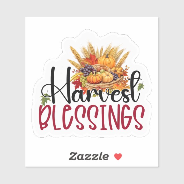 Harvest Blessings (Sheet)