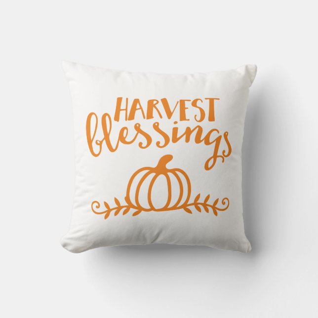 Harvest Blessings Cushion (Front)