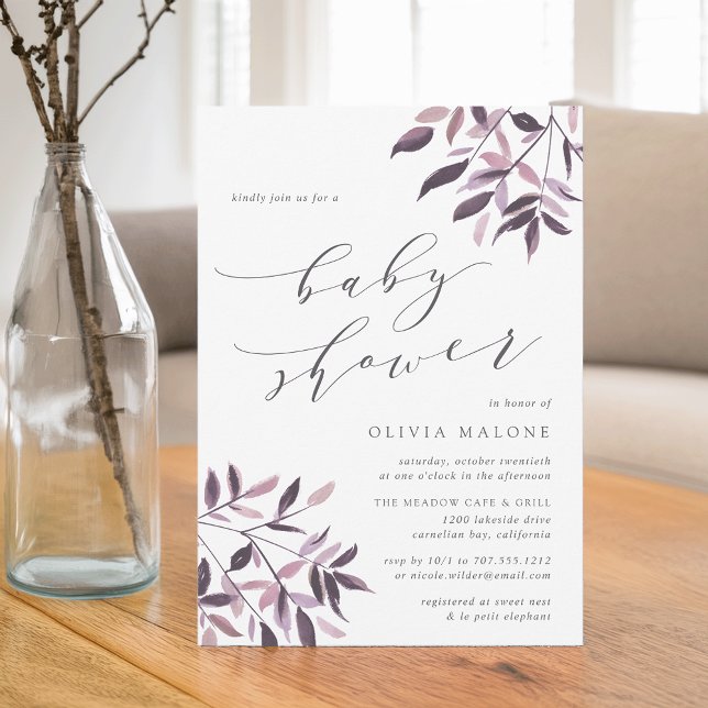 Harvest Blush Baby Shower Invitation (Creator Uploaded)