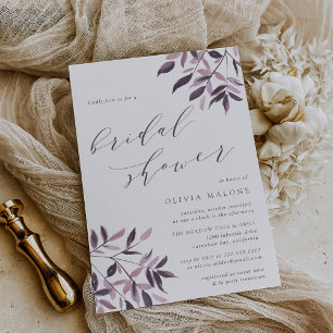 Harvest Blush Bridal Shower Invitation