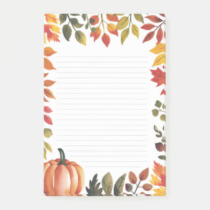 Harvest Border Post-it Notes