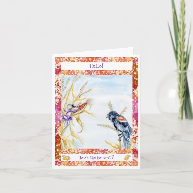 "Harvest" Card (Front)