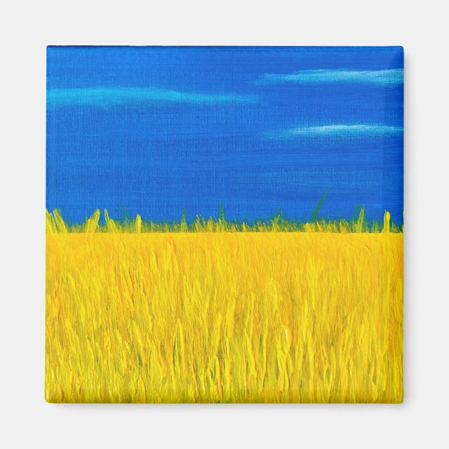 "Harvest Democracy" Magnet (Front)