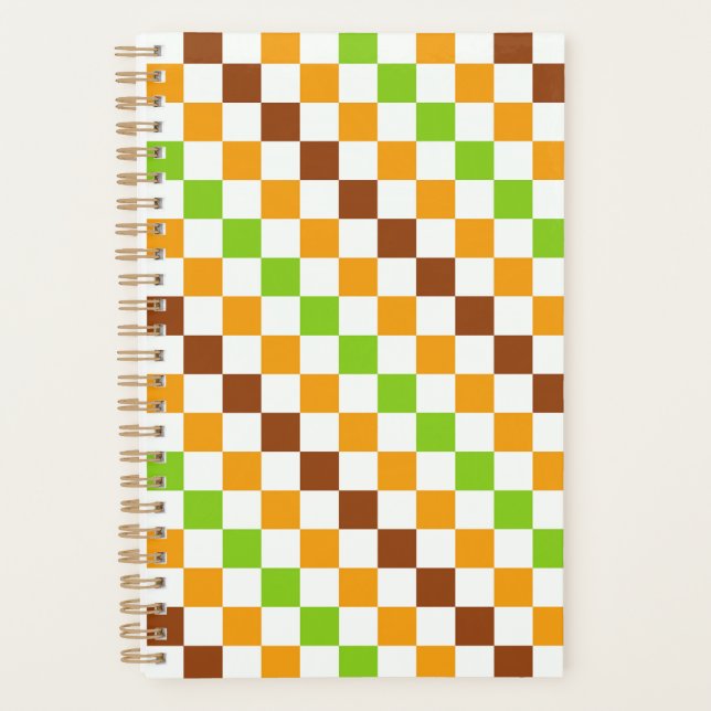 Harvest diagonal checkerboard pattern planner (Front)