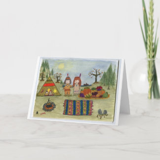 "Harvest Feast" Holiday Card