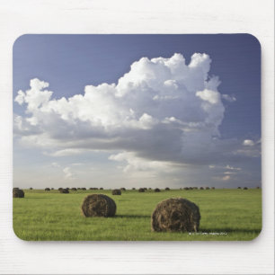 Harvest fields with storm clouds, Heidelberg Mouse Pad