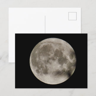 Harvest Full Moon Postcard