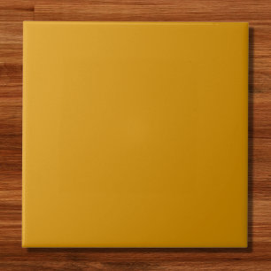 Harvest Gold Solid Colour Ceramic Tile