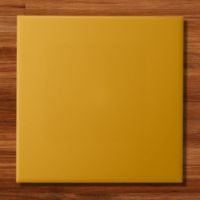 Harvest Gold Solid Colour Ceramic Tile (Creator Uploaded)