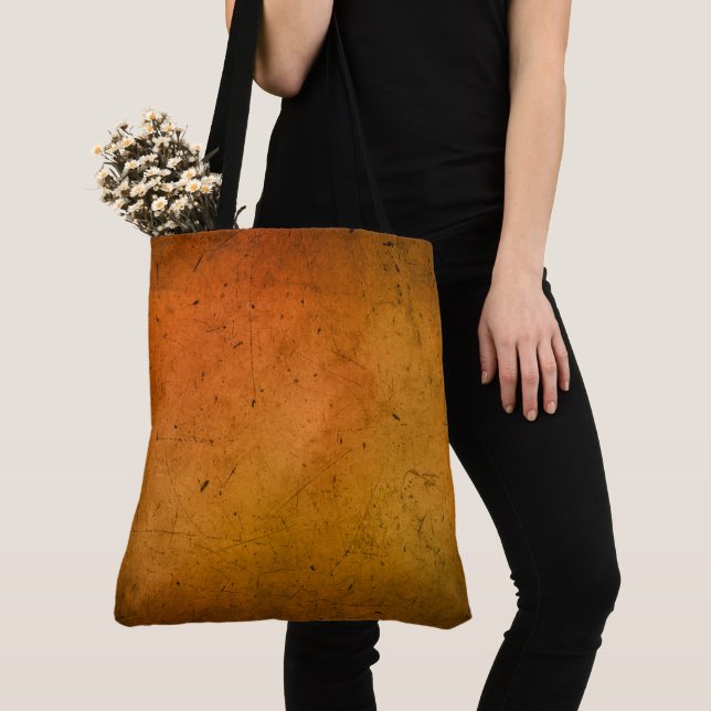 Harvest Gold Solid Plain Colour Tote Bag (Close Up)