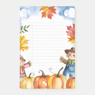 Harvest Hugs & Pumpkin Pals Post-it Notes