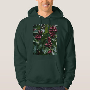 **"Harvest in Bloom: Coffee Beans on the Tree"** Hoodie