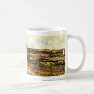 Harvest in Provence Montmajour by Vincent van Gogh Coffee Mug
